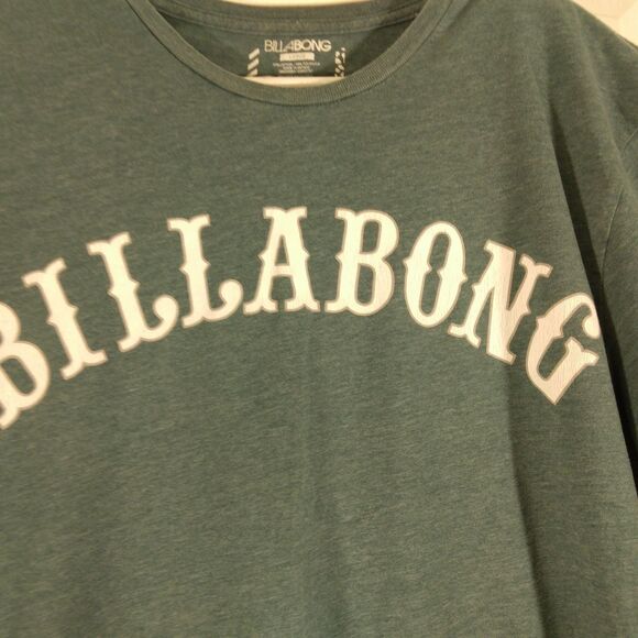 Billabong tshirt mens L Large blue graphic logo tee short sleeve surf skate - Picture 3 of 9